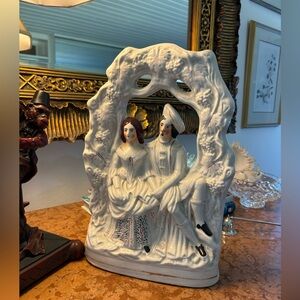 Staffordshire Pottery - Bride Groom Wedding